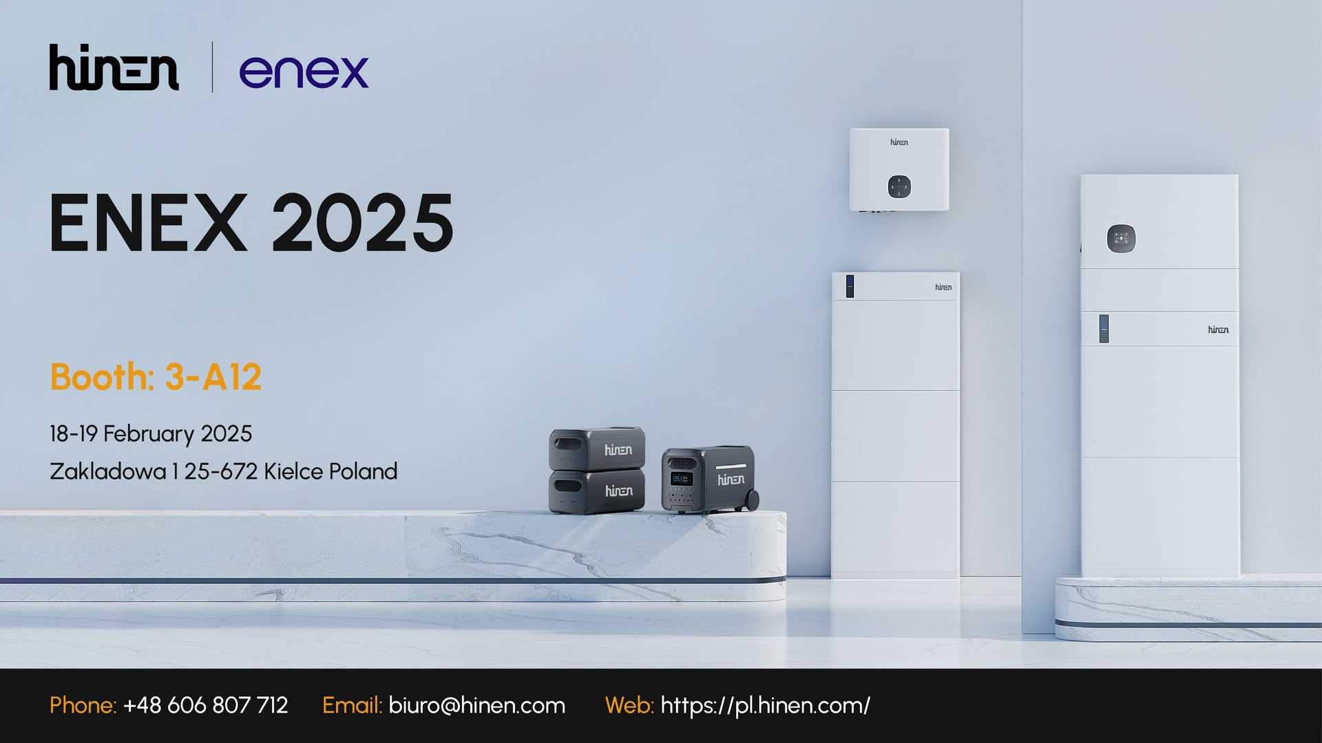 Hinen to Showcase at ENEX 2025: Pioneering a New Era of Smart Energy Management